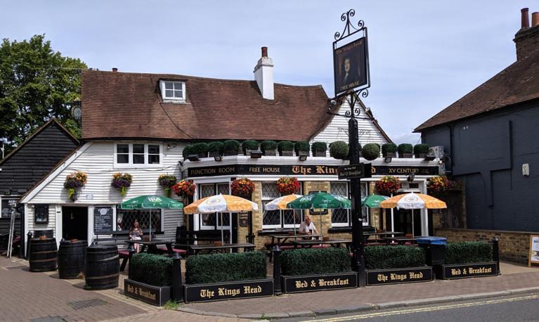 The Kings Head Hotell Bexley Eksteriør bilde